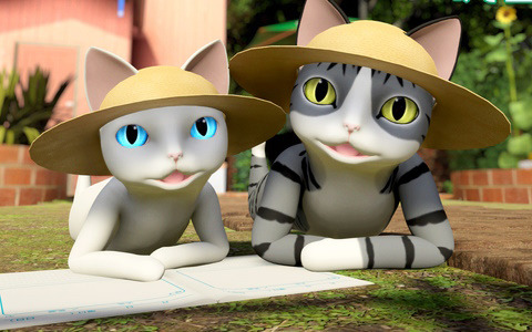 「猫様のからくりガーデンからの脱出」がSwitchで3月9日に配信！迷い込んだ庭に秘められた謎を解き脱出しよう