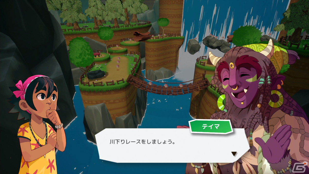 「コアとマーラの5人の海賊」がPS5/Switchで2023年夏に発売！海賊に襲われた街を元に戻すため少女が南国の島々を冒険するアクションADVの画像4
