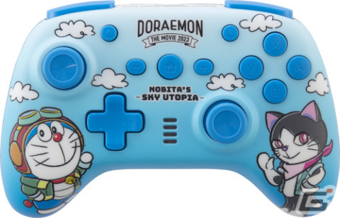 「映画ドラえもん のび太と空の理ユートピア想郷」の公開を記念したSwitch用ワイヤレスコントローラーとポーチが発売中！の画像3