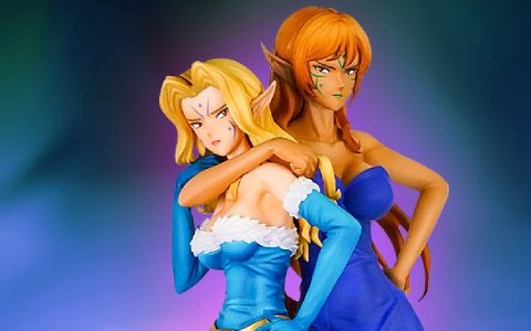 「遊戯王カードゲーム モンスターフィギュアコレクション」より「ヂェミナイ・エルフ」と「幻想の見習い魔導師」が発売決定！