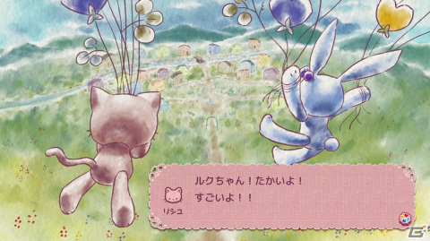 Switch「ルクちゃんのハートバルーン」が配信開始！絵本のようなやさしい世界を舞台とした水彩調パズルゲームの画像8