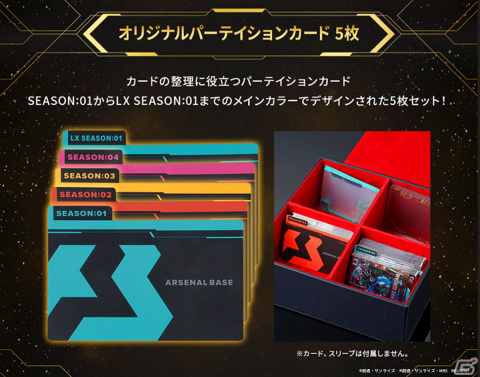 「機動戦士ガンダム アーセナルベース」稼働1周年を記念したストレージBOXセットがプレミアムバンダイで発売！の画像7