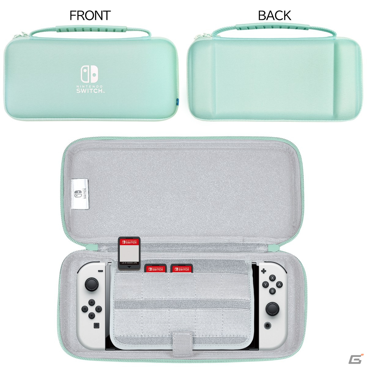 「スリムハードポーチ プラス for Nintendo Switch」にマカロンのようにかわいいパステルカラーが登場！Switch向け高強度フィルムも発売決定の画像12