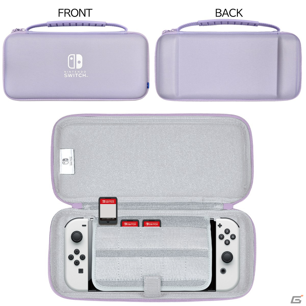 「スリムハードポーチ プラス for Nintendo Switch」にマカロンのようにかわいいパステルカラーが登場！Switch向け高強度フィルムも発売決定の画像18