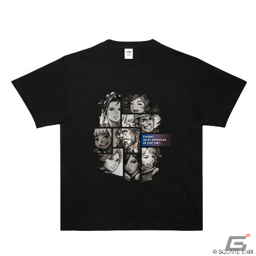 オクトパストラベラーHOKAKU Tシャツ アート ポスター フレーム付き オクトパストラベラーII」×SQUARE ENIX CAFE（東京・秋葉原）のコラボ
