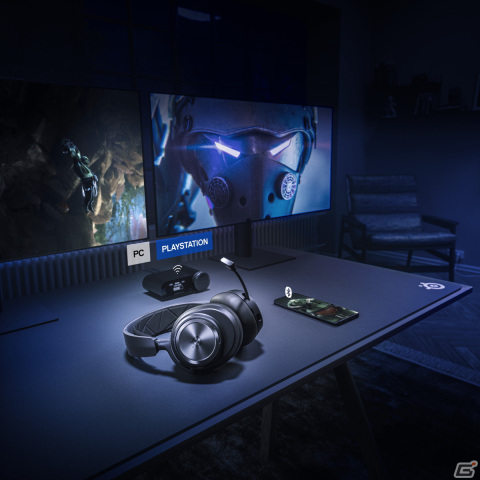 SteelSeriesからPlayStationに最適なヘッドセット「Arctis Nova Pro Wireless P」が登場―Amazon限定で3月10日に発売の画像1