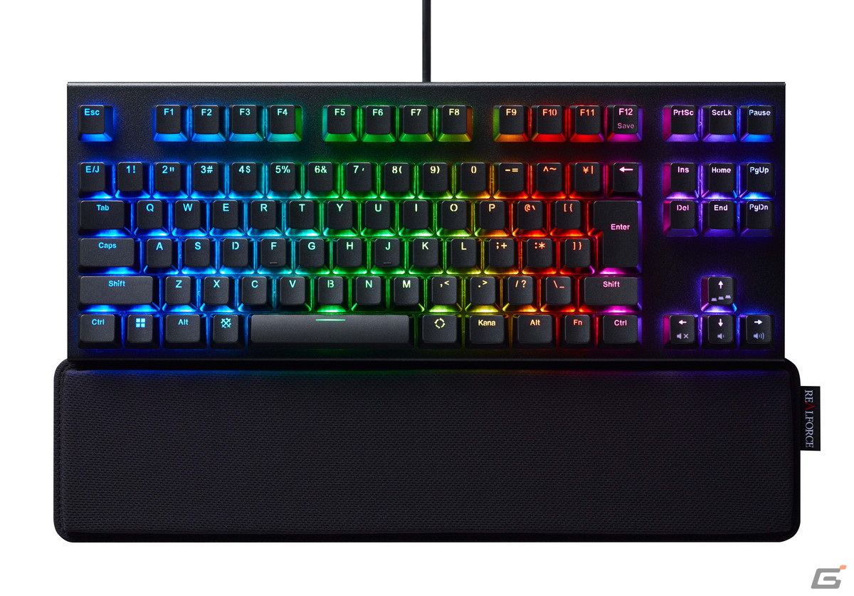 東プレ、更なる高速入力を可能にする新機能「Dual-APC」を搭載したゲーミングキーボード「REALFORCE GX1 Keyboard」を発売の画像10