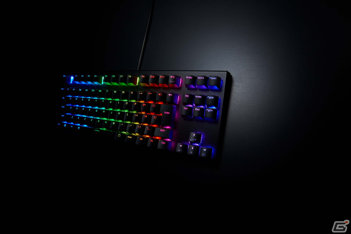 東プレ、更なる高速入力を可能にする新機能「Dual-APC」を搭載したゲーミングキーボード「REALFORCE GX1 Keyboard」を発売の画像2