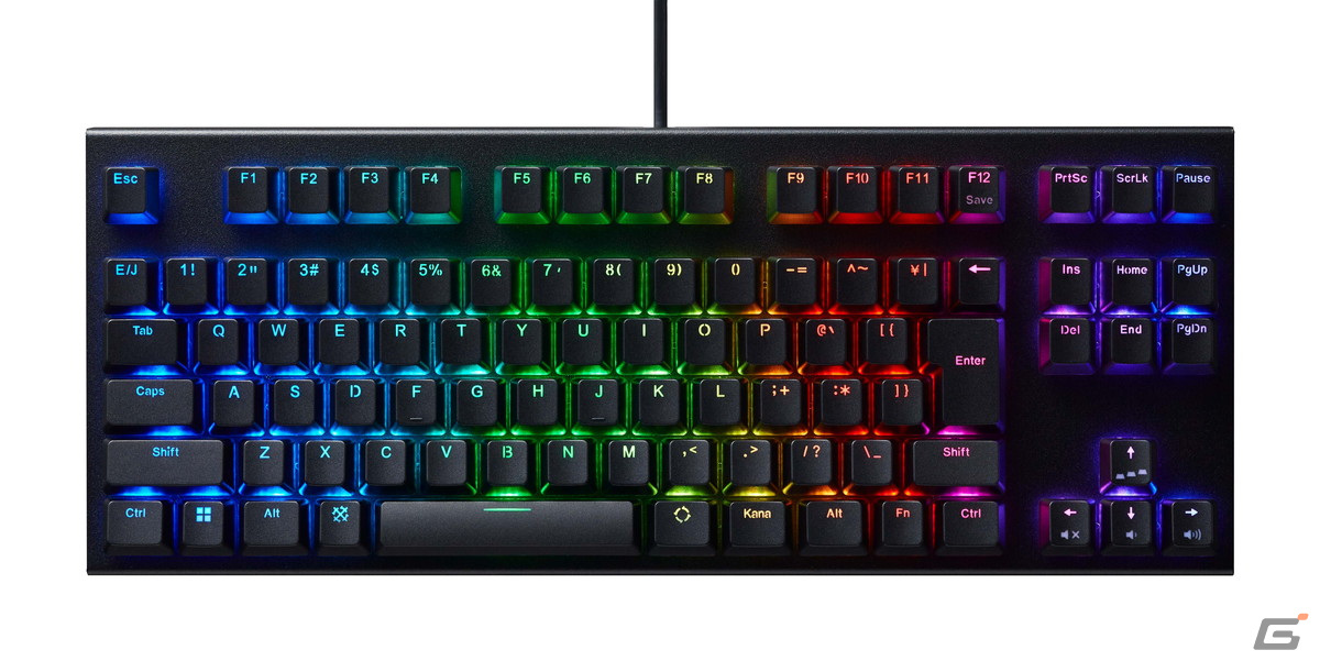 東プレ、更なる高速入力を可能にする新機能「Dual-APC」を搭載したゲーミングキーボード「REALFORCE GX1 Keyboard」を発売の画像7