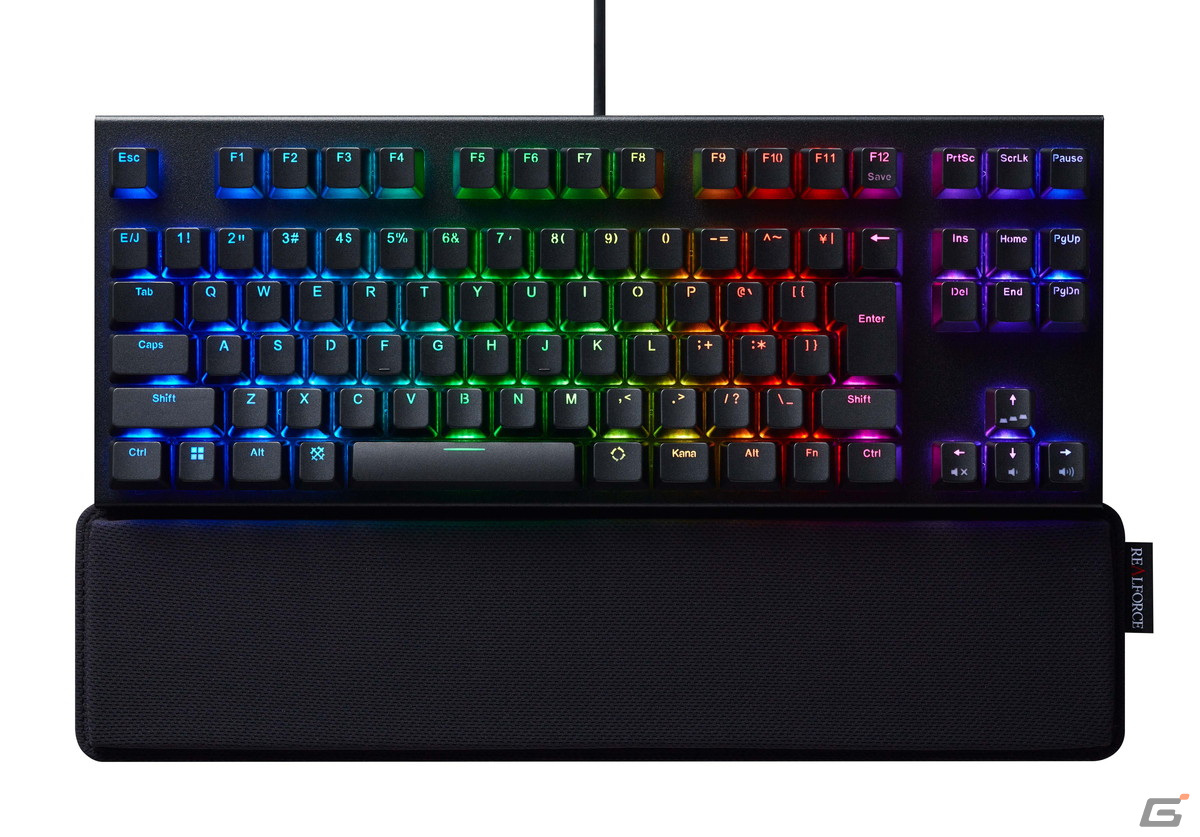 東プレ、更なる高速入力を可能にする新機能「Dual-APC」を搭載したゲーミングキーボード「REALFORCE GX1 Keyboard」を発売の画像9