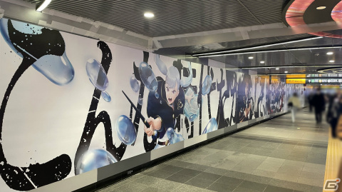 「ブラッククローバーモバイル 魔法帝への道 The Opening of Fate」の巨大広告が渋谷・新宿に登場！の画像2