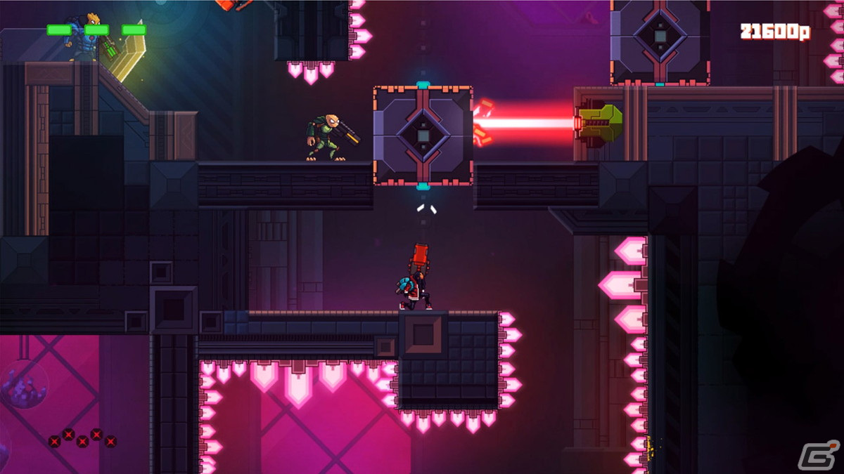 PS5/PS4/Switch版「Gunborg: Dark Matters」が3月9日に発売！宇宙を舞台にしたアーケードスタイルのアクションシューターの画像4