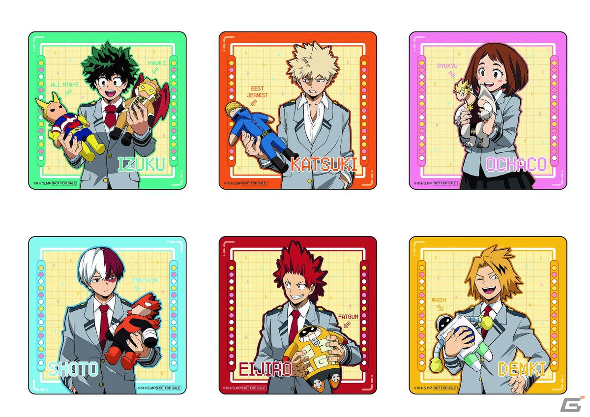 「僕のヒーローアカデミア×ナムコキャンペーン」が3月17日より開催！描き下ろしビジュアルを使用した限定景品やノベルティを手に入れようの画像8