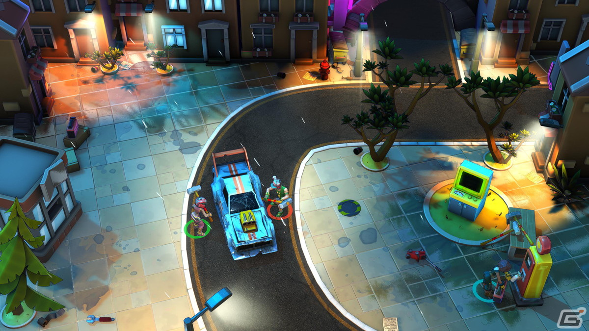 「Speed Crew」が6月6日にSwitchで発売！車をメンテナンスするピットクルーが主役のパーティーゲームの画像11