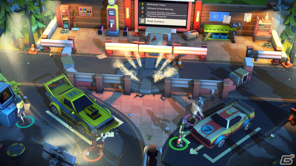「Speed Crew」が6月6日にSwitchで発売！車をメンテナンスするピットクルーが主役のパーティーゲームの画像4