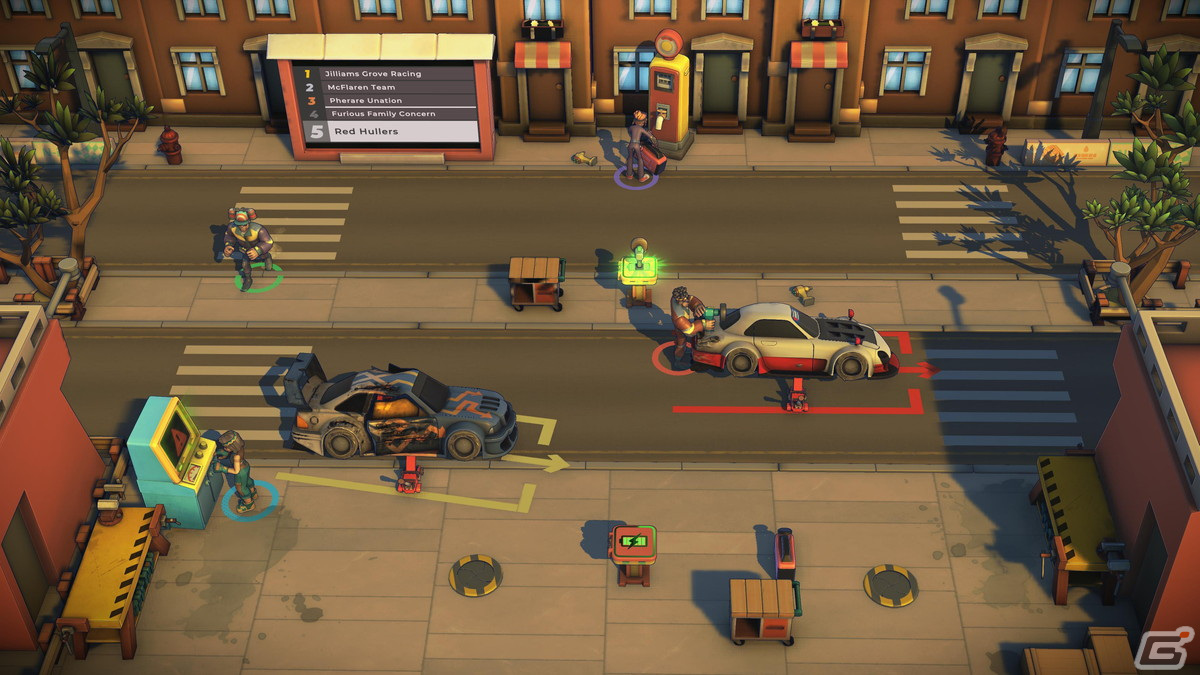 「Speed Crew」が6月6日にSwitchで発売！車をメンテナンスするピットクルーが主役のパーティーゲームの画像6