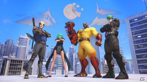 「オーバーウォッチ 2」にアニメ「ワンパンマン」をテーマにしたスキンが登場！ドゥームフィスト用「サイタマ」などがラインナップの画像1