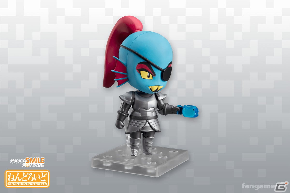 「UNDERTALE」から「ねんどろいど アンダイン」が登場！通常顔のほか“高笑い顔”の表情パーツも付属の画像3
