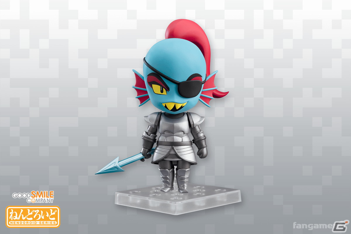 「UNDERTALE」から「ねんどろいど アンダイン」が登場！通常顔のほか“高笑い顔”の表情パーツも付属の画像4