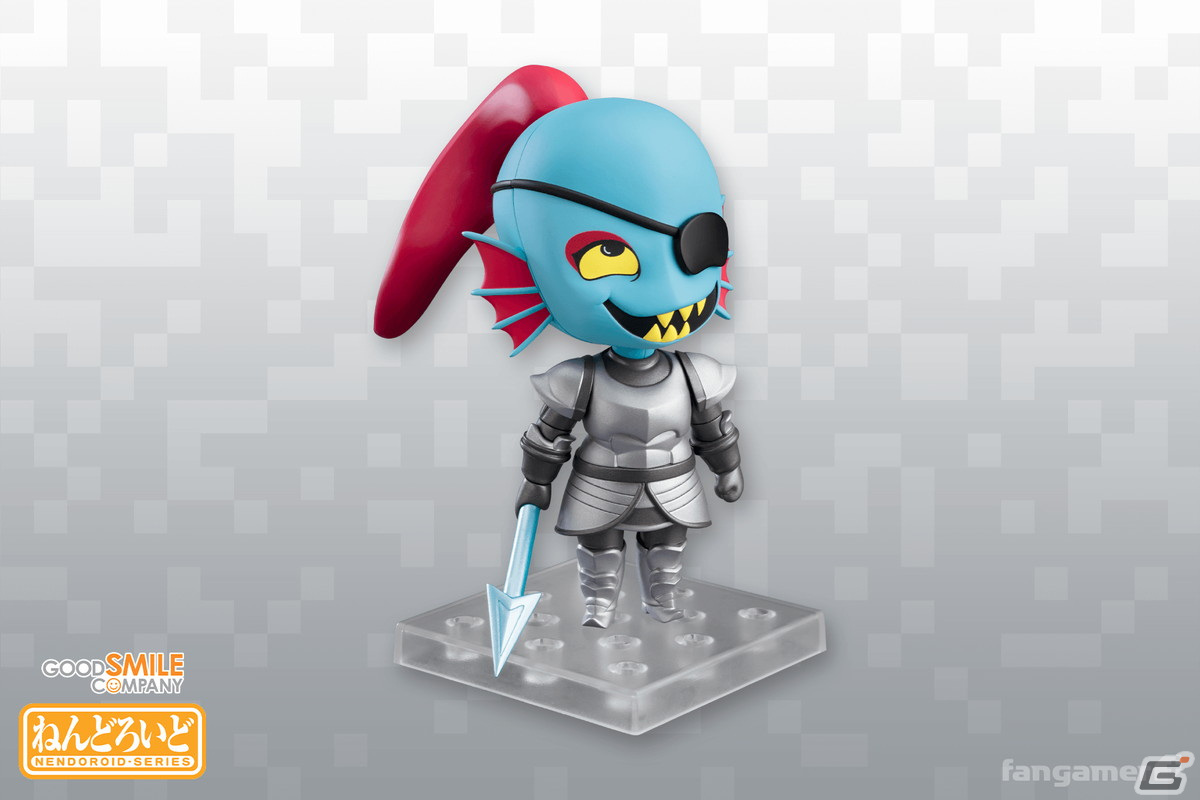 「UNDERTALE」から「ねんどろいど アンダイン」が登場！通常顔のほか“高笑い顔”の表情パーツも付属の画像5