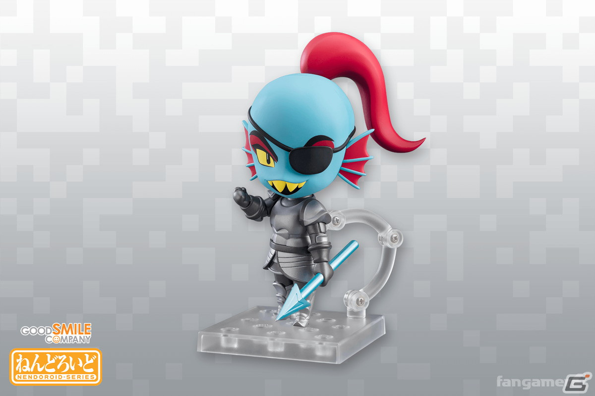 「UNDERTALE」から「ねんどろいど アンダイン」が登場！通常顔のほか“高笑い顔”の表情パーツも付属の画像6