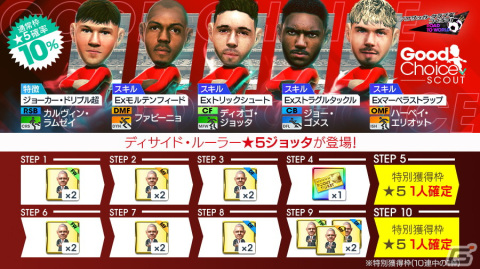 「サカつくRTW」でイングランド強豪クラブのスーパースターが新★5選手として登場するグッドチョイスSCOUTが開催！の画像1