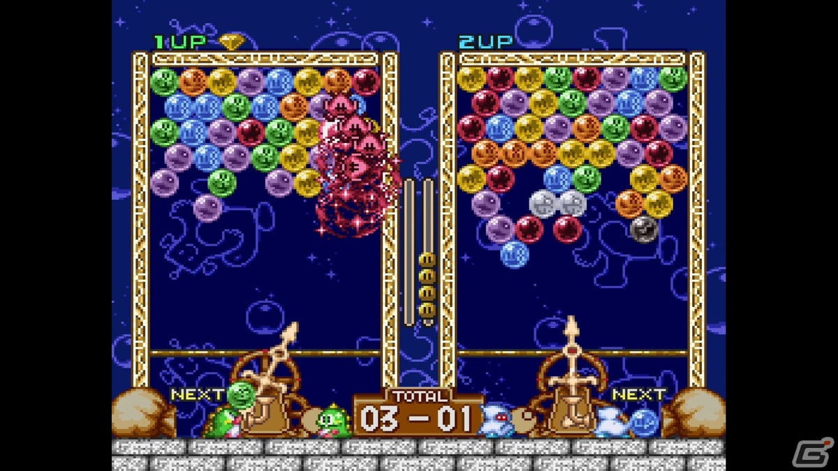 「パズルボブル エブリバブル!」早期購入特典として1995年に発売された「パズルボブル（スーパーファミコン版）」が付属決定！の画像3