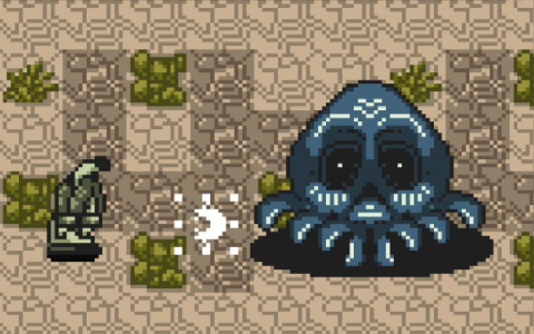 「ツクールシリーズ Loplight」がSwitchで配信！モンスターの蔓延る遺跡を探検するツインスティックシューター