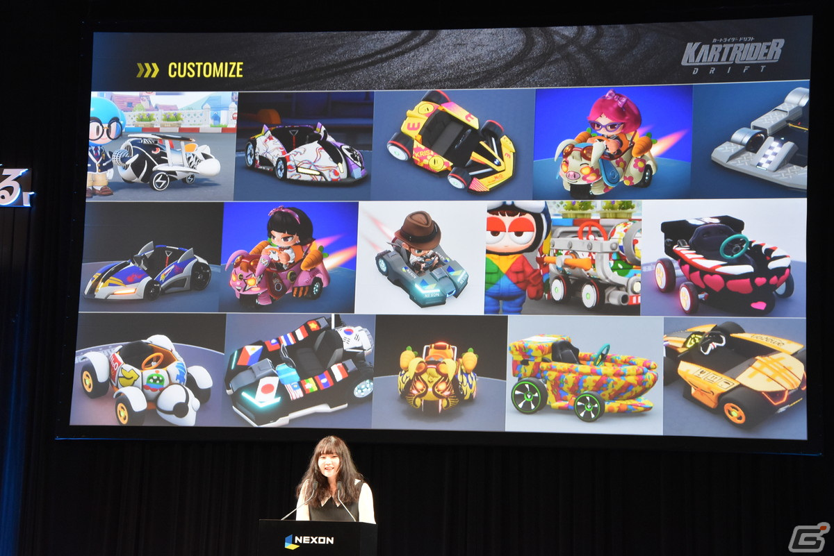 「カートライダー ドリフト」サービス開始記念発表会でスピードワゴンと髙橋ひかるさんが改名と罰ゲームをかけて勝負！の画像12