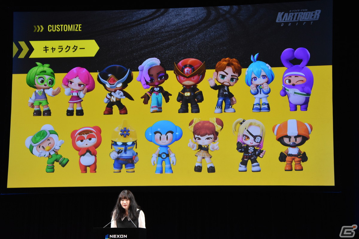 「カートライダー ドリフト」サービス開始記念発表会でスピードワゴンと髙橋ひかるさんが改名と罰ゲームをかけて勝負！の画像9
