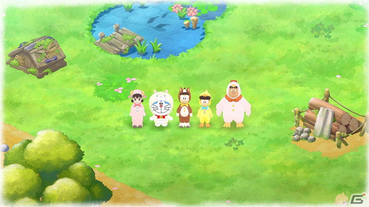 「ドラえもん のび太の牧場物語 大自然の王国とみんなの家」DLCパック第3弾「動物といっしょに」が配信！の画像2