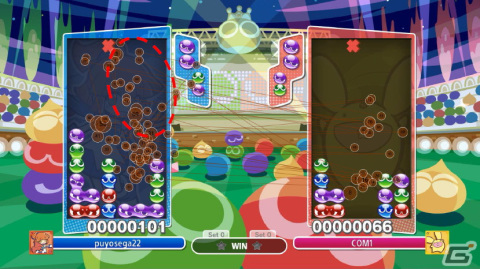 「ぷよぷよeスポーツ」のプレイヤーの視線の動きを分析する研究実験を実施――プロ選手の「凝視」は強さに関係あるのかを検証の画像7