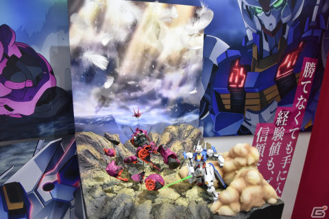 「機動戦士ガンダム 水星の魔女 EXPO」内覧会レポート――2m大の立像となったガンダム・エアリアル（改修型）が渋谷に登場！の画像40
