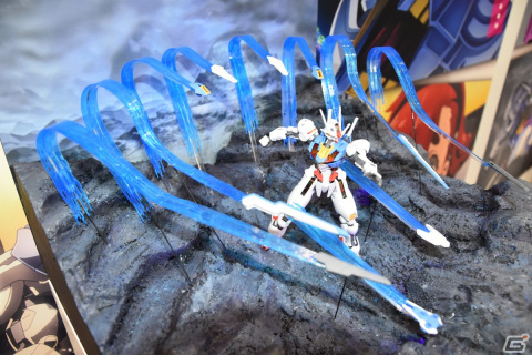 「機動戦士ガンダム 水星の魔女 EXPO」内覧会レポート――2m大の立像となったガンダム・エアリアル（改修型）が渋谷に登場！の画像42