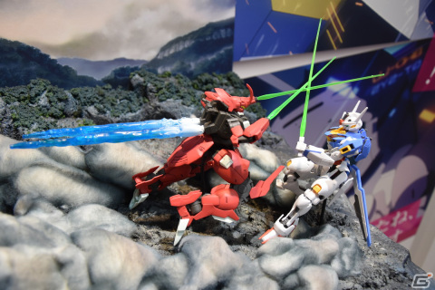 「機動戦士ガンダム 水星の魔女 EXPO」内覧会レポート――2m大の立像となったガンダム・エアリアル（改修型）が渋谷に登場！の画像44