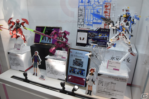 「機動戦士ガンダム 水星の魔女 EXPO」内覧会レポート――2m大の立像となったガンダム・エアリアル（改修型）が渋谷に登場！の画像45