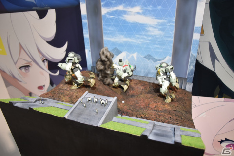 「機動戦士ガンダム 水星の魔女 EXPO」内覧会レポート――2m大の立像となったガンダム・エアリアル（改修型）が渋谷に登場！の画像48