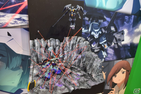 「機動戦士ガンダム 水星の魔女 EXPO」内覧会レポート――2m大の立像となったガンダム・エアリアル（改修型）が渋谷に登場！の画像52