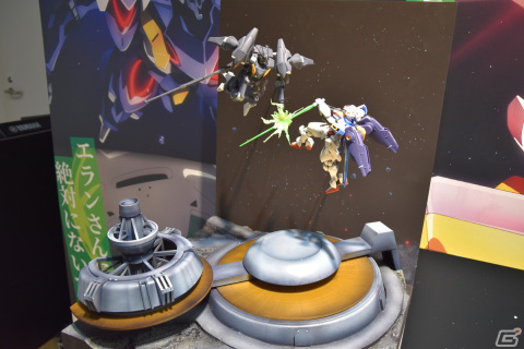 「機動戦士ガンダム 水星の魔女 EXPO」内覧会レポート――2m大の立像となったガンダム・エアリアル（改修型）が渋谷に登場！の画像53