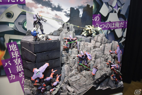 「機動戦士ガンダム 水星の魔女 EXPO」内覧会レポート――2m大の立像となったガンダム・エアリアル（改修型）が渋谷に登場！の画像58