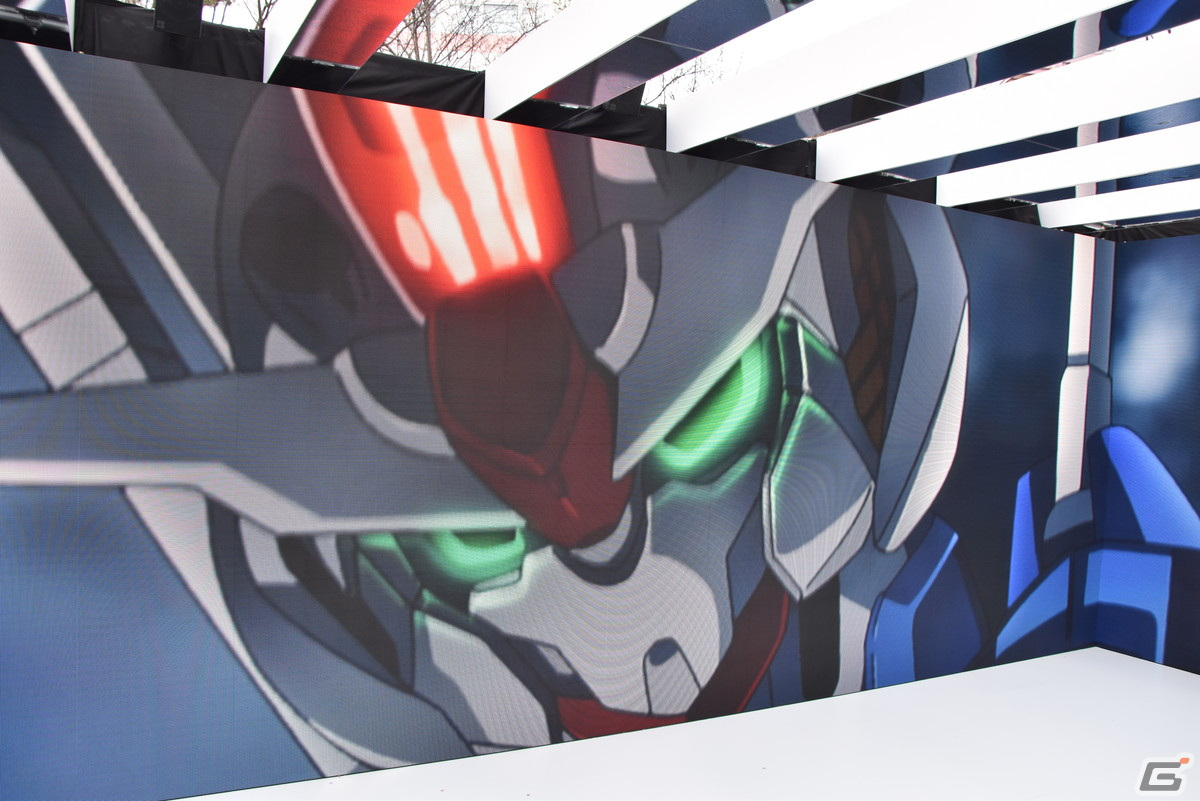「機動戦士ガンダム 水星の魔女 EXPO」内覧会レポート――2m大の立像となったガンダム・エアリアル（改修型）が渋谷に登場！の画像10