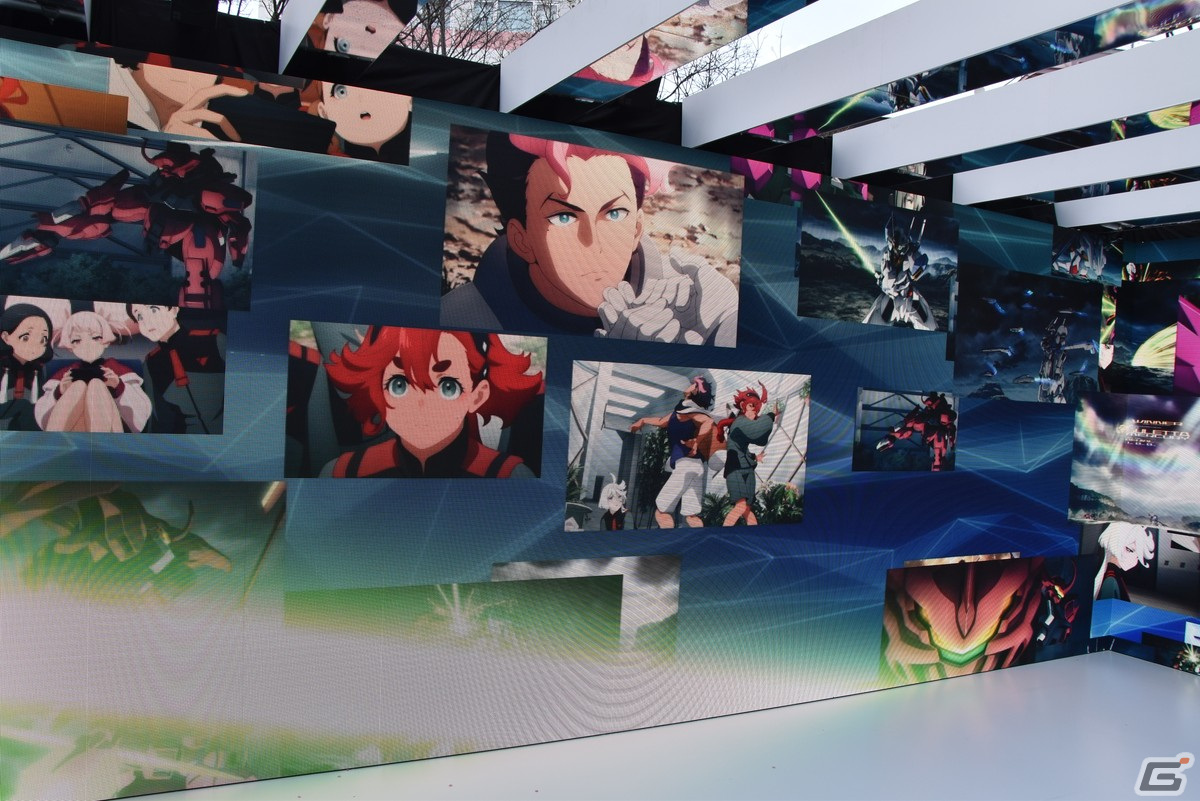 「機動戦士ガンダム 水星の魔女 EXPO」内覧会レポート――2m大の立像となったガンダム・エアリアル（改修型）が渋谷に登場！の画像14