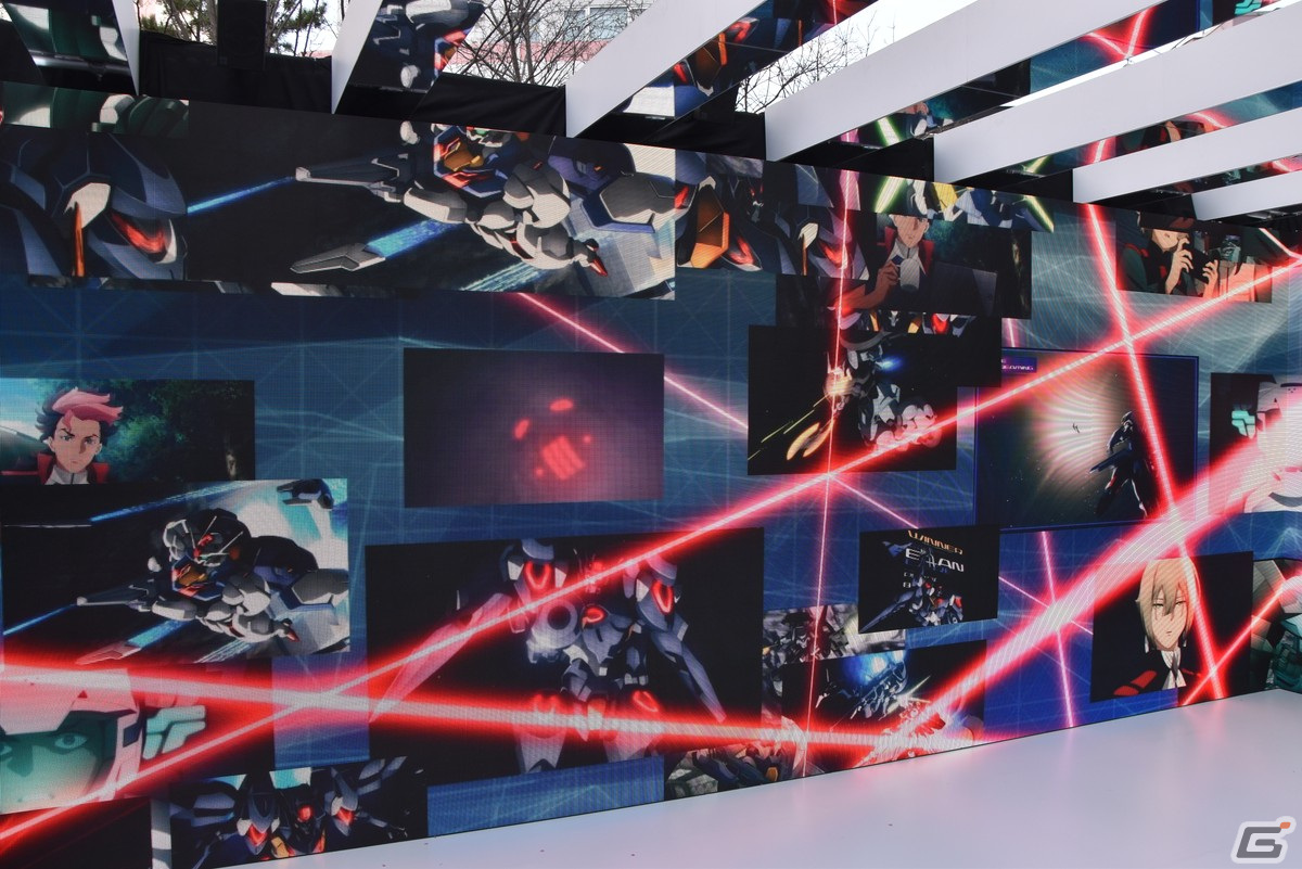 「機動戦士ガンダム 水星の魔女 EXPO」内覧会レポート――2m大の立像となったガンダム・エアリアル（改修型）が渋谷に登場！の画像15