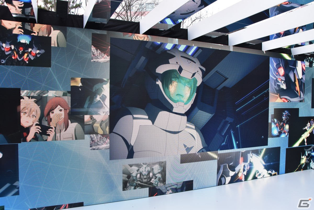 「機動戦士ガンダム 水星の魔女 EXPO」内覧会レポート――2m大の立像となったガンダム・エアリアル（改修型）が渋谷に登場！の画像16