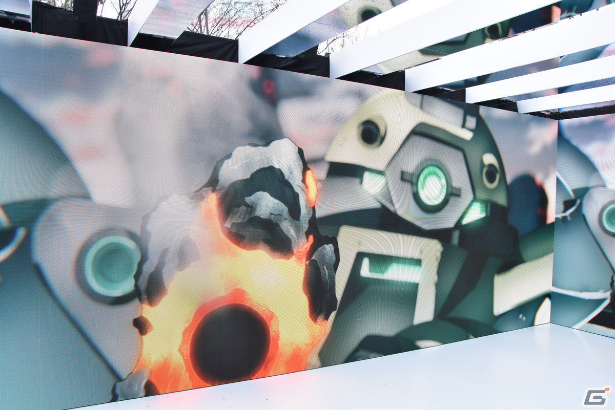 「機動戦士ガンダム 水星の魔女 EXPO」内覧会レポート――2m大の立像となったガンダム・エアリアル（改修型）が渋谷に登場！の画像21