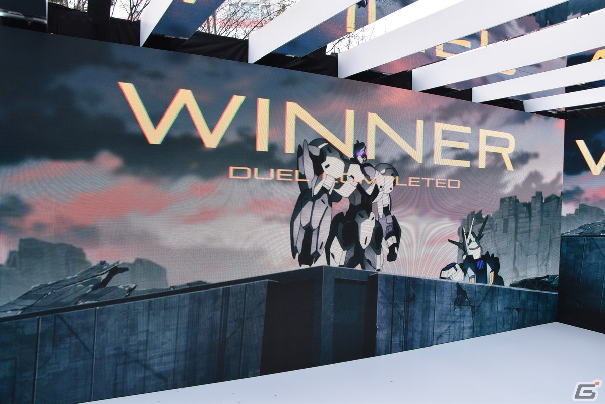 「機動戦士ガンダム 水星の魔女 EXPO」内覧会レポート――2m大の立像となったガンダム・エアリアル（改修型）が渋谷に登場！の画像24