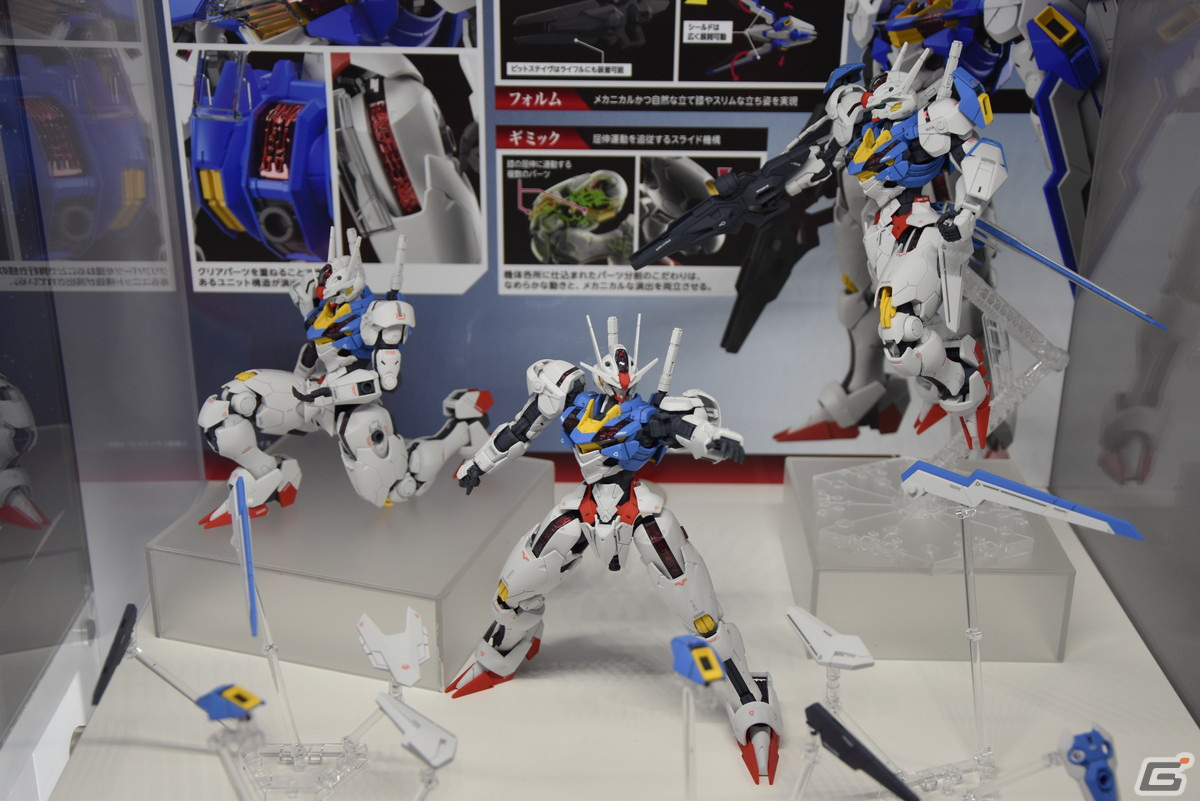 「機動戦士ガンダム 水星の魔女 EXPO」内覧会レポート――2m大の立像となったガンダム・エアリアル（改修型）が渋谷に登場！の画像68