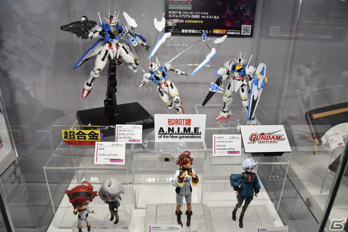 「機動戦士ガンダム 水星の魔女 EXPO」内覧会レポート――2m大の立像となったガンダム・エアリアル（改修型）が渋谷に登場！の画像69