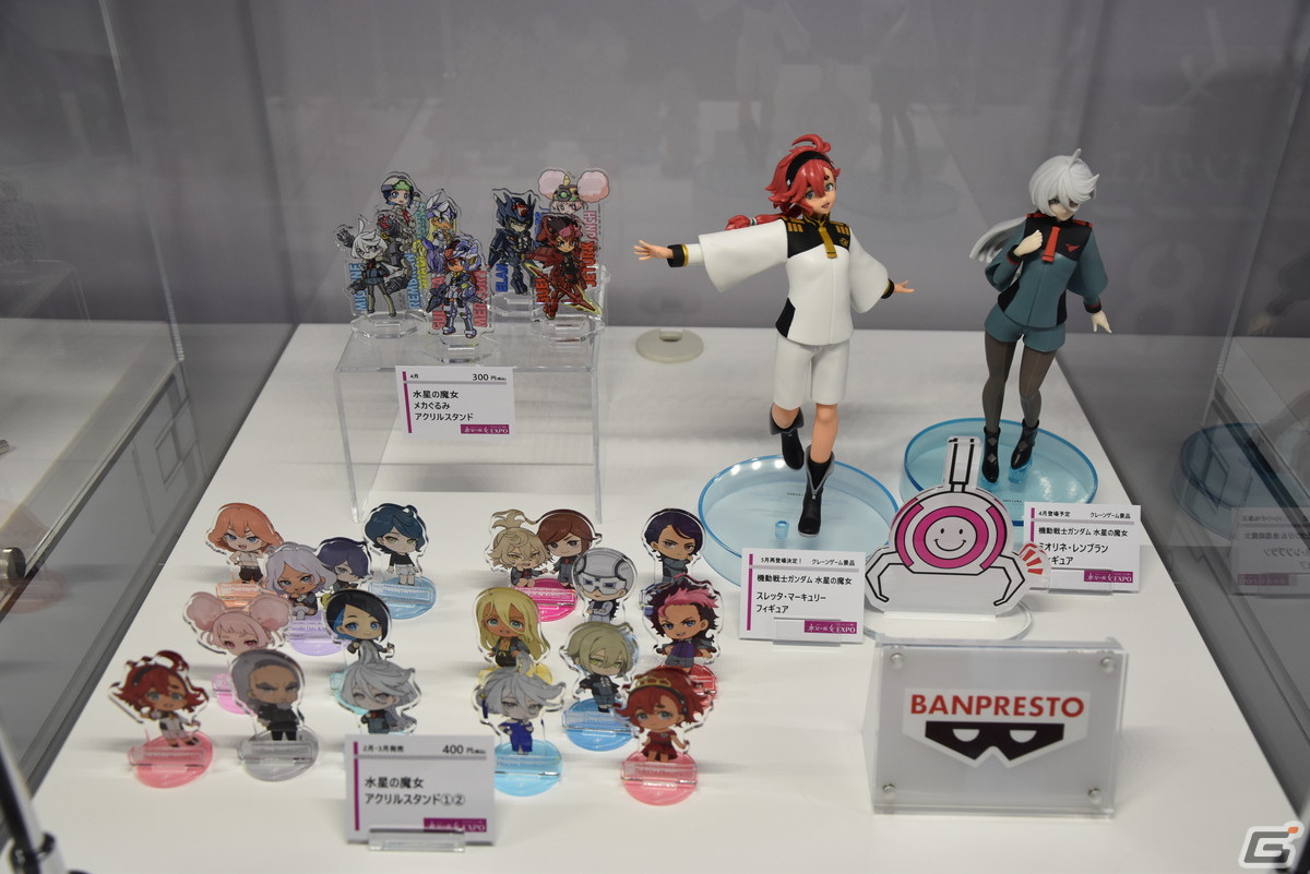 「機動戦士ガンダム 水星の魔女 EXPO」内覧会レポート――2m大の立像となったガンダム・エアリアル（改修型）が渋谷に登場！の画像71