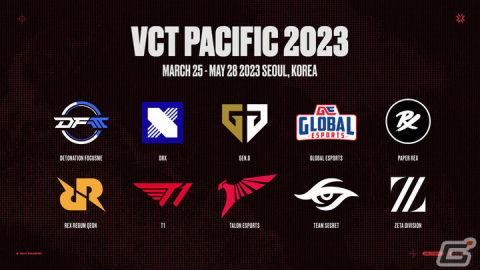 3月25日に開幕する「VCT PACIFIC」の大会形式が発表！1回総当たり戦で試合形式はBO3、プレイオフはBO3のダブルエリミネーションの画像1